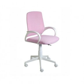 Кресло Ирис White сетка/ткань розовая в Советском - sovetskij.mebel-74.com | фото