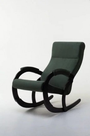 Кресло-качалка КОРСИКА 34-Т-AG (зеленый) в Советском - sovetskij.mebel-74.com | фото