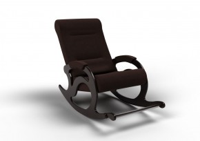 Кресло-качалка Тироль 12-Т-ГР (ткань/венге) ГРАФИТ в Советском - sovetskij.mebel-74.com | фото