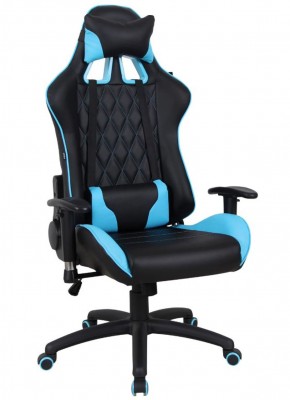 Кресло компьютерное BRABIX "GT Master GM-110" (черное/голубое) 531928 в Советском - sovetskij.mebel-74.com | фото