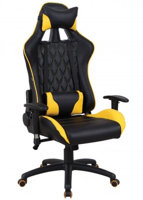 Кресло компьютерное BRABIX "GT Master GM-110" (черное/желтое) 531927 в Советском - sovetskij.mebel-74.com | фото