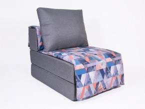 Кресло-кровать бескаркасное Харви (серый-сноу деним) в Советском - sovetskij.mebel-74.com | фото