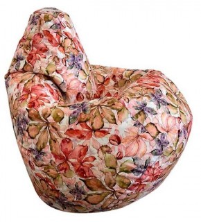 Кресло-мешок Цветы L в Советском - sovetskij.mebel-74.com | фото