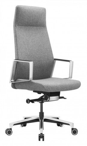 Кресло руководителя Бюрократ _JONS/CASHGREY серый в Советском - sovetskij.mebel-74.com | фото