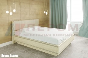 Кровать КР-1014 с мягким изголовьем в Советском - sovetskij.mebel-74.com | фото