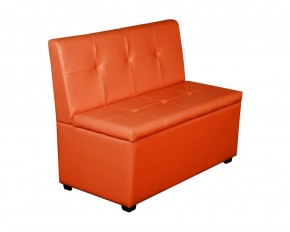 Кухонный диван Уют-1.2 (1200) Оранжевый в Советском - sovetskij.mebel-74.com | фото