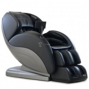 Массажное кресло PS6500 черно-серебряное в Советском - sovetskij.mebel-74.com | фото