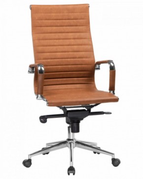 Офисное кресло для руководителей DOBRIN CLARK LMR-101F светло-коричневый №321 в Советском - sovetskij.mebel-74.com | фото