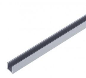 Планка торцевая "П" 4 мм для стеновой панели (алюминий) в Советском - sovetskij.mebel-74.com | фото